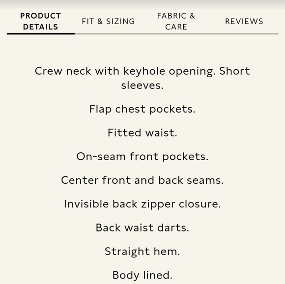 Banana Republic knee length shift dress size 10 - Picture 2 of 6